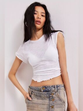 Free People Be My Baby Tee